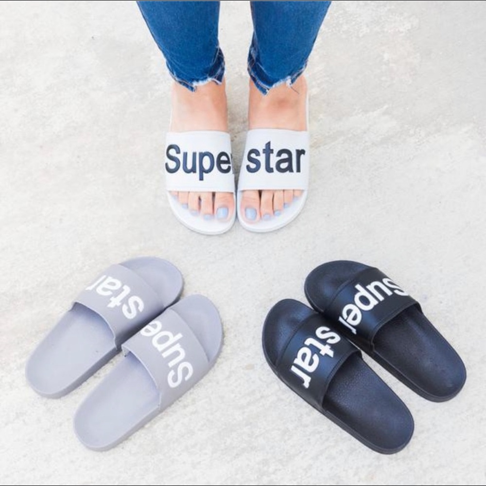 Fuschia Super Star Slides